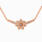Delicate Bloom Diamond Necklace