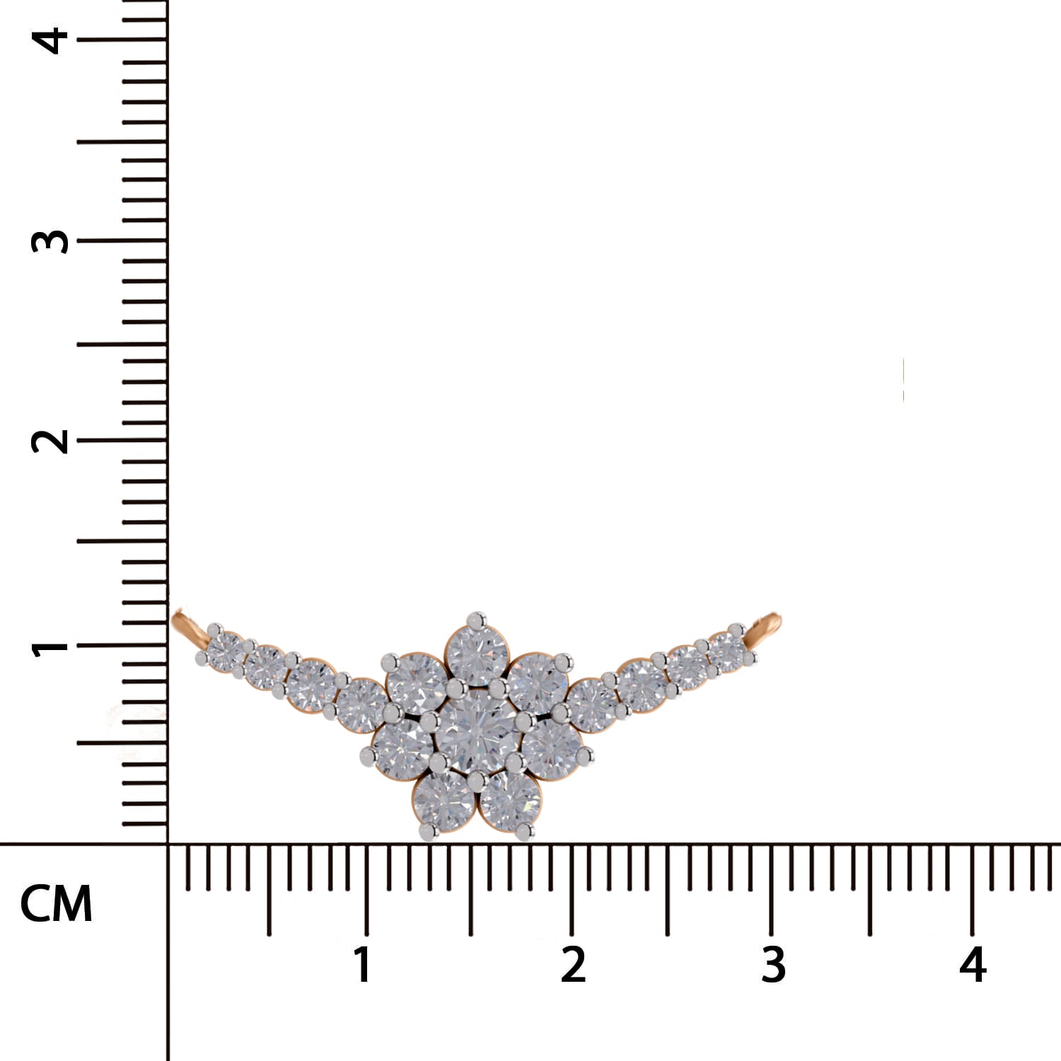 Delicate Bloom Diamond Necklace