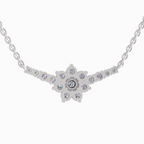Delicate Bloom Diamond Necklace