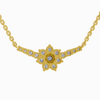 Delicate Bloom Diamond Necklace