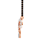 1.35 Carat Pear Diamond Infinity Mangalsutra 14K - Rose Gold