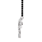 1.35 Carat Pear Diamond Infinity Mangalsutra 14K - White Gold