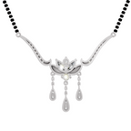 1.34 Carat Marquise Diamond Mangalsutra 14K - White Gold