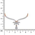 Dazzling Lotus Diamond Mangalsutra