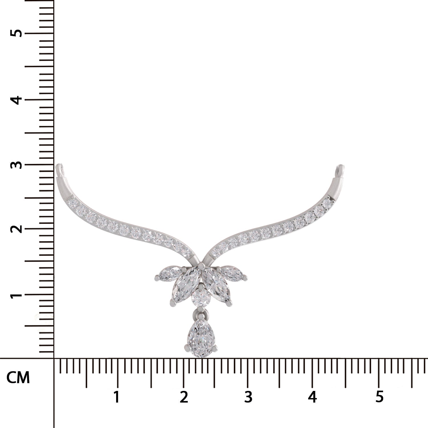 Dazzling Lotus Diamond Mangalsutra