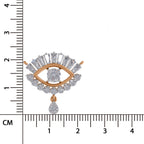 Radiant Evil Eye Diamond Necklace