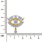 Radiant Evil Eye Diamond Necklace