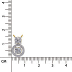 Celestial Two-Stone Diamond Necklace