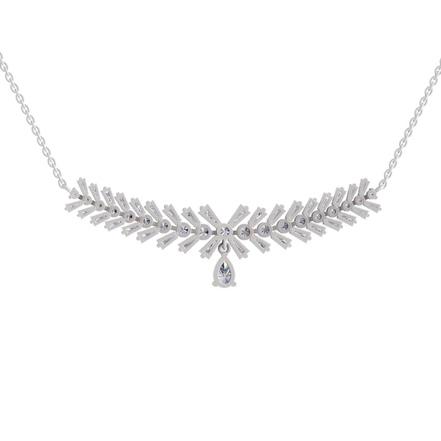 Elegant Diamond Necklace