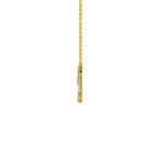 5.94 Carat Diamond Laurel Pendant Necklace 14K
