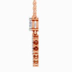 Opulent Cascade Diamond Necklace