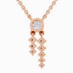 Opulent Cascade Diamond Necklace