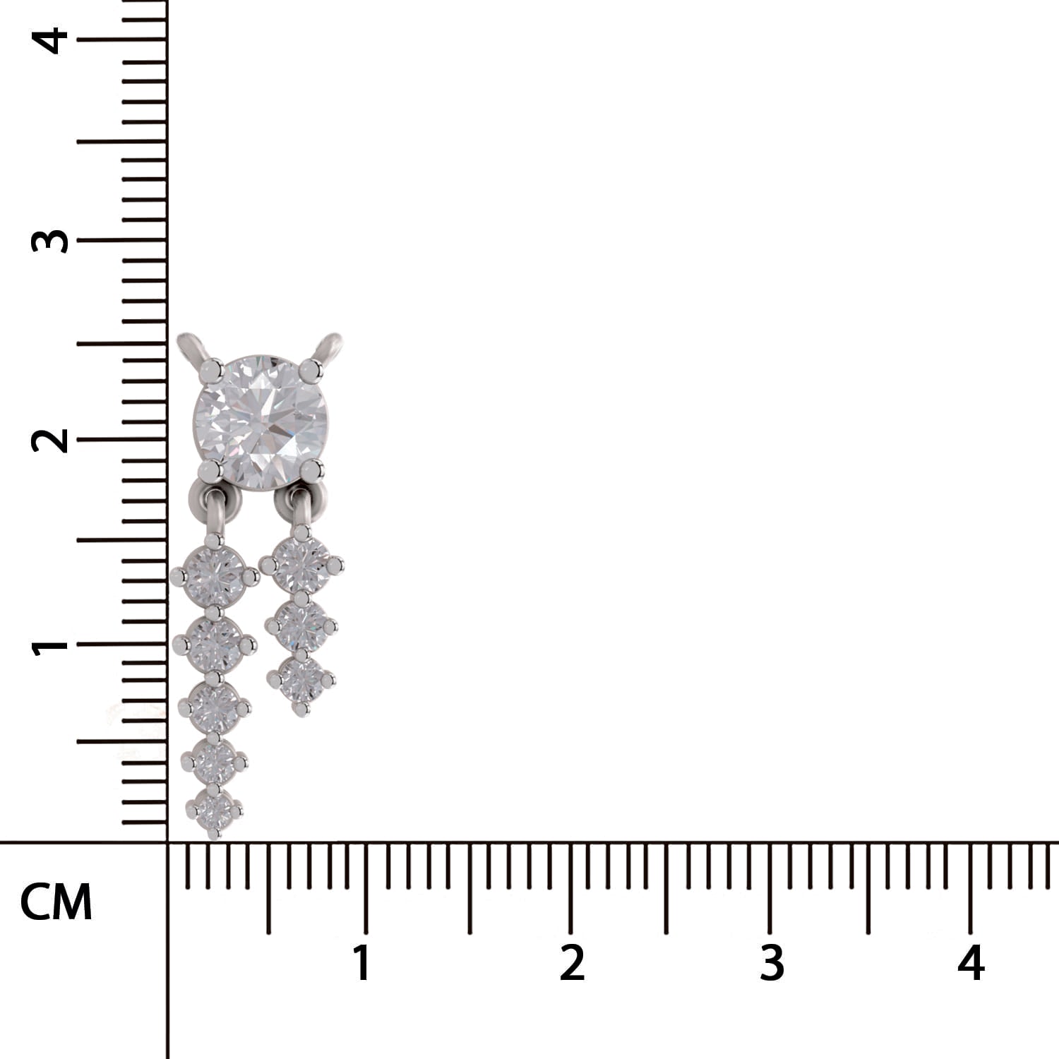 Opulent Cascade Diamond Necklace