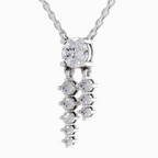 Opulent Cascade Diamond Necklace