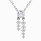 Opulent Cascade Diamond Necklace