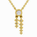 Opulent Cascade Diamond Necklace