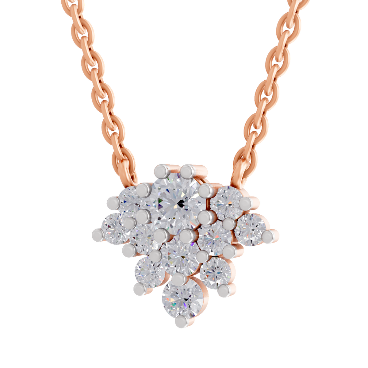 Sublime Bloom Diamond Necklace