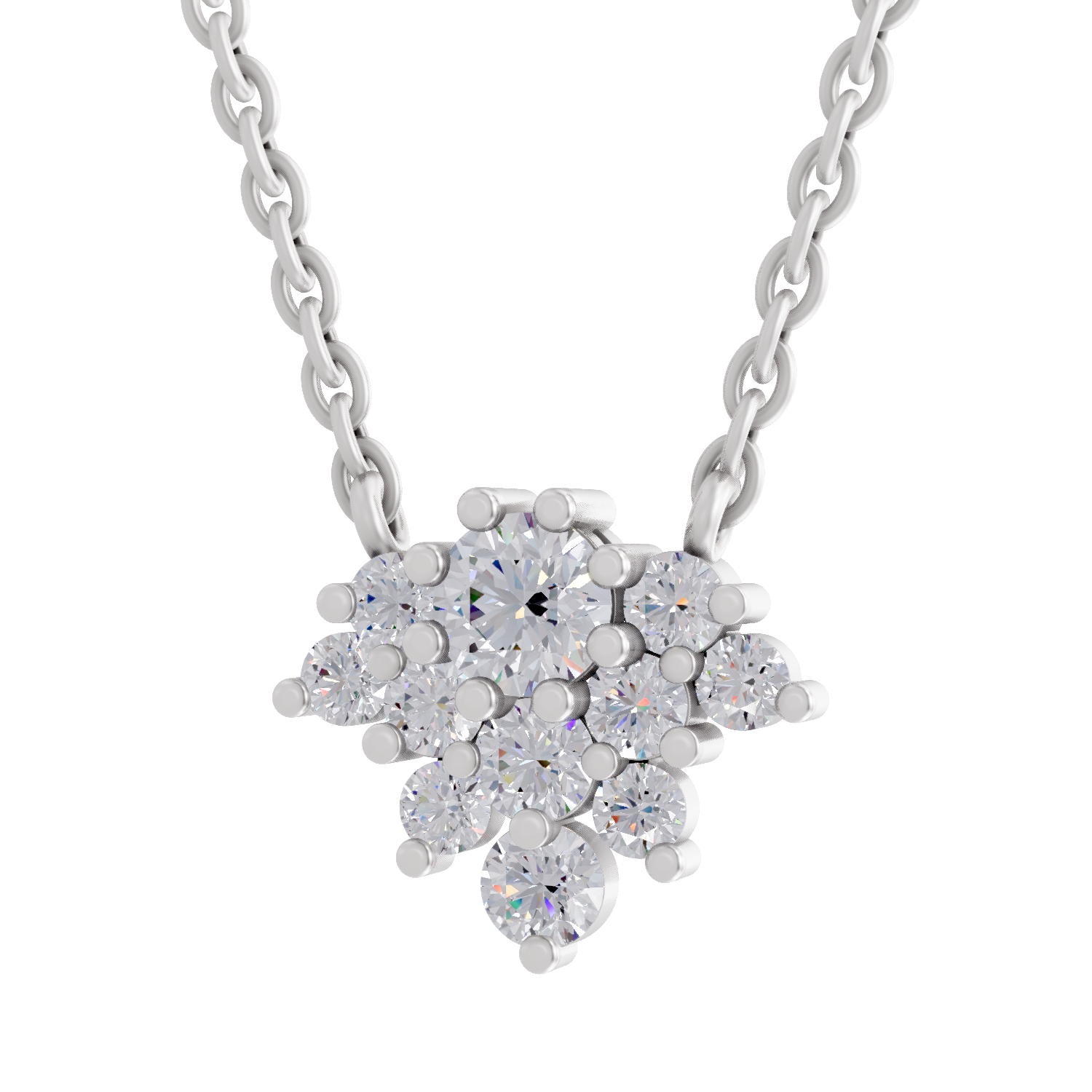 Sublime Bloom Diamond Necklace