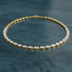 18.46 Carat 14K Gold Aura Bloom Hexa Necklace