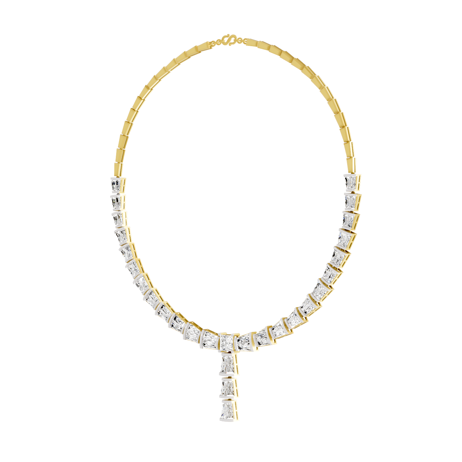 29.26 Carat 14K Gold Elegance Y Drop