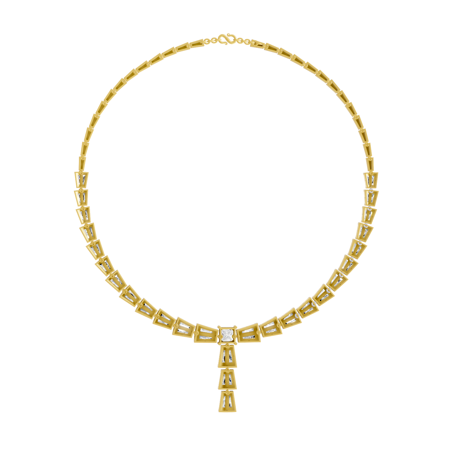 29.26 Carat 14K Gold Elegance Y Drop