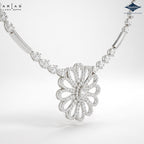 Sparkles Arias by Lara Dutta Daisy Blossom Diamond Necklace