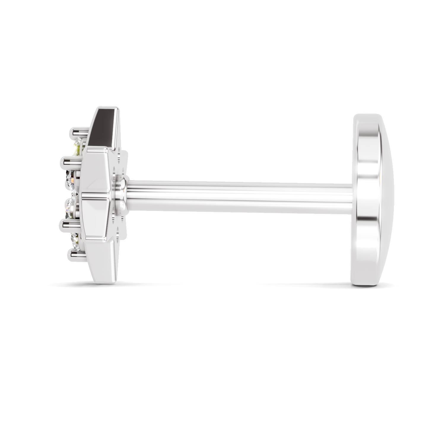 Opulent Star Diamond Nose Pin