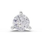 0.06 Carat 3 Prong Solitaire Diamond Nose Pin 14K