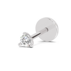 0.2 Carat Diamond Nose Pin 14K - White Gold