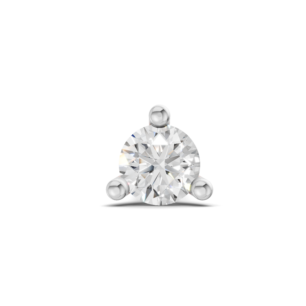 0.2 Carat Diamond Nose Pin 14K