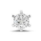 0.35 Carat Nose Pin 14K Screw - White Gold