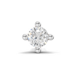 0.1 Carat Eterna Solitaire Diamond Nose Pin 14K