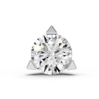 0.5 Carat Solitaire Diamond Nose Pin 14K