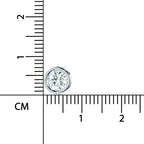 Graceful Bezel Diamond Nose Pin
