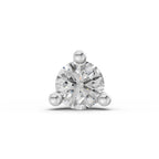 0.09 Carat Solitaire Diamond Nose Pin 14K