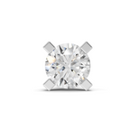 0.15 Carat Eterna Shine Diamond Nose Pin 14K Screw - White Gold