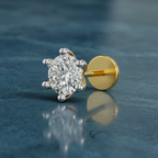 Sublime Solitaire Diamond Nose Pin