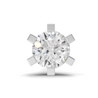 0.21 Carat Luxurious Diamond Nose Pin 14K Screw - Rose Gold