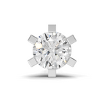 0.21 Carat Luxurious Diamond Nose Pin 14K Screw