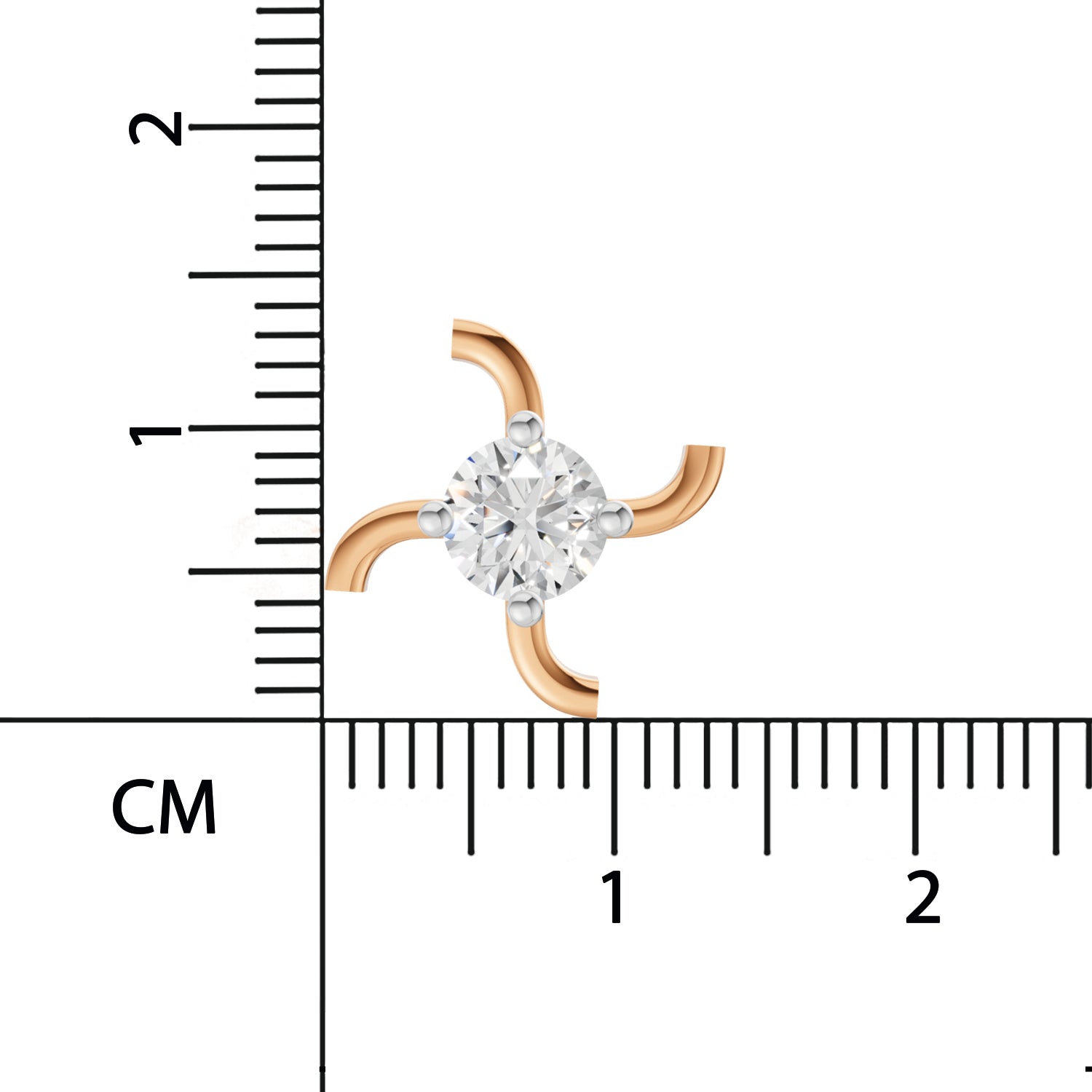 Iconic Diamond Nose Pin