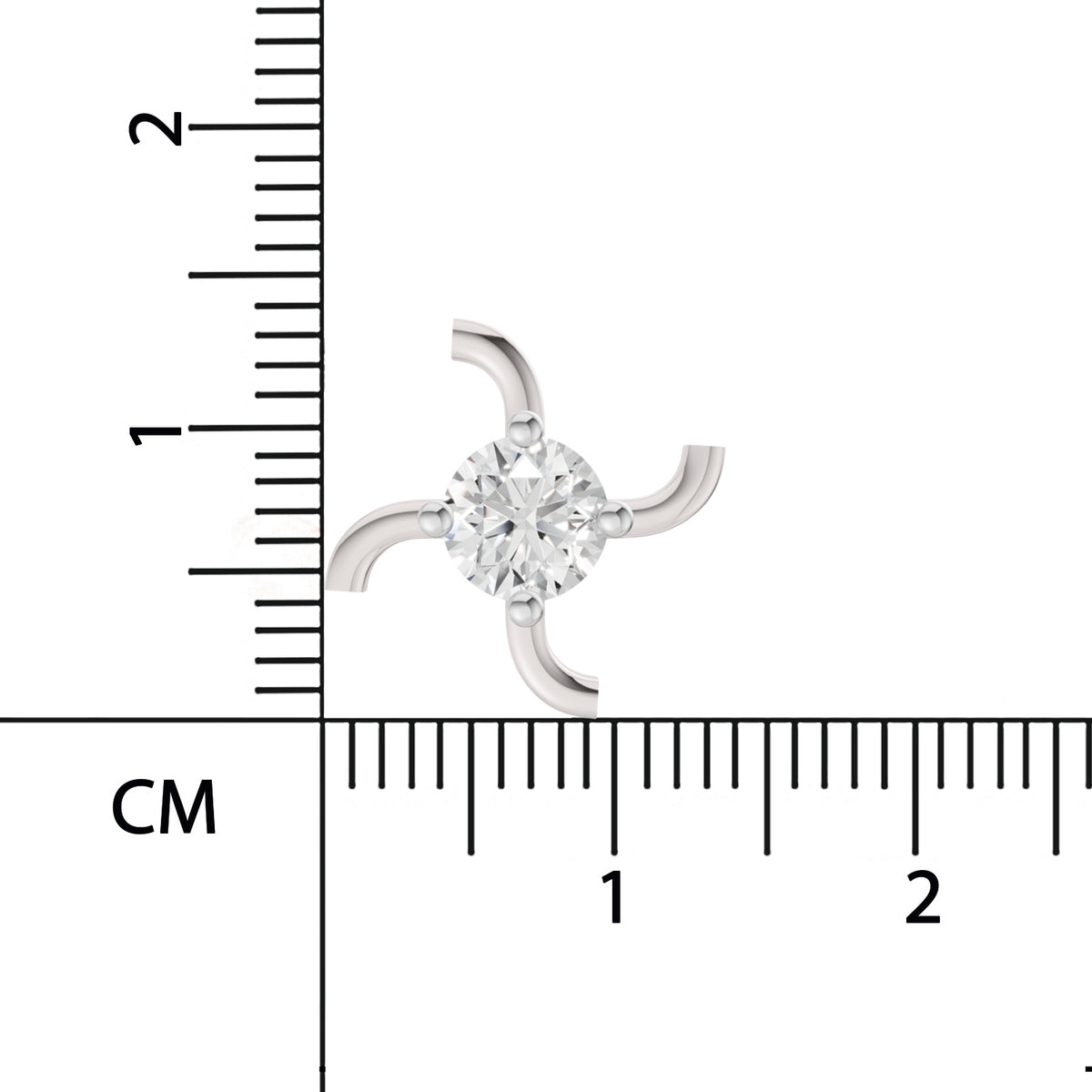 Iconic Diamond Nose Pin