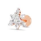 0.17 Carat Twinkle Diamond Nose Pin 14K - Rose Gold