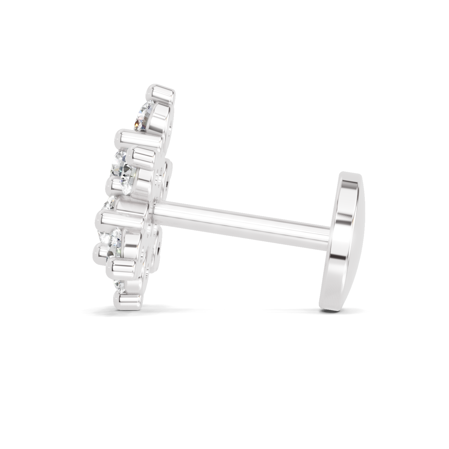 Sparkling Diamond Nose Pin