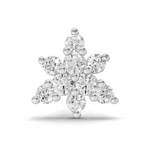 0.17 Carat Twinkle Diamond Nose Pin 14K - White Gold