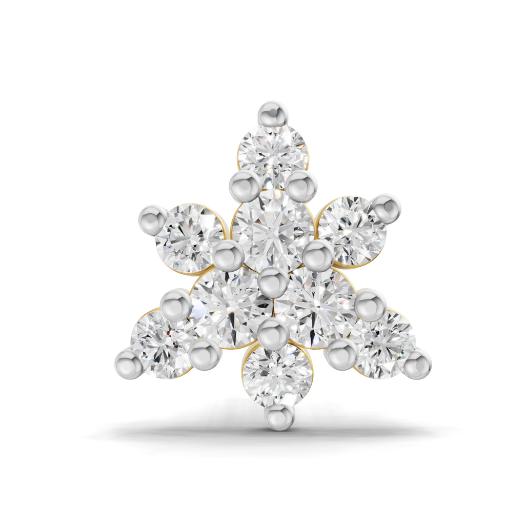 0.17 Carat Twinkle Diamond Nose Pin 14K