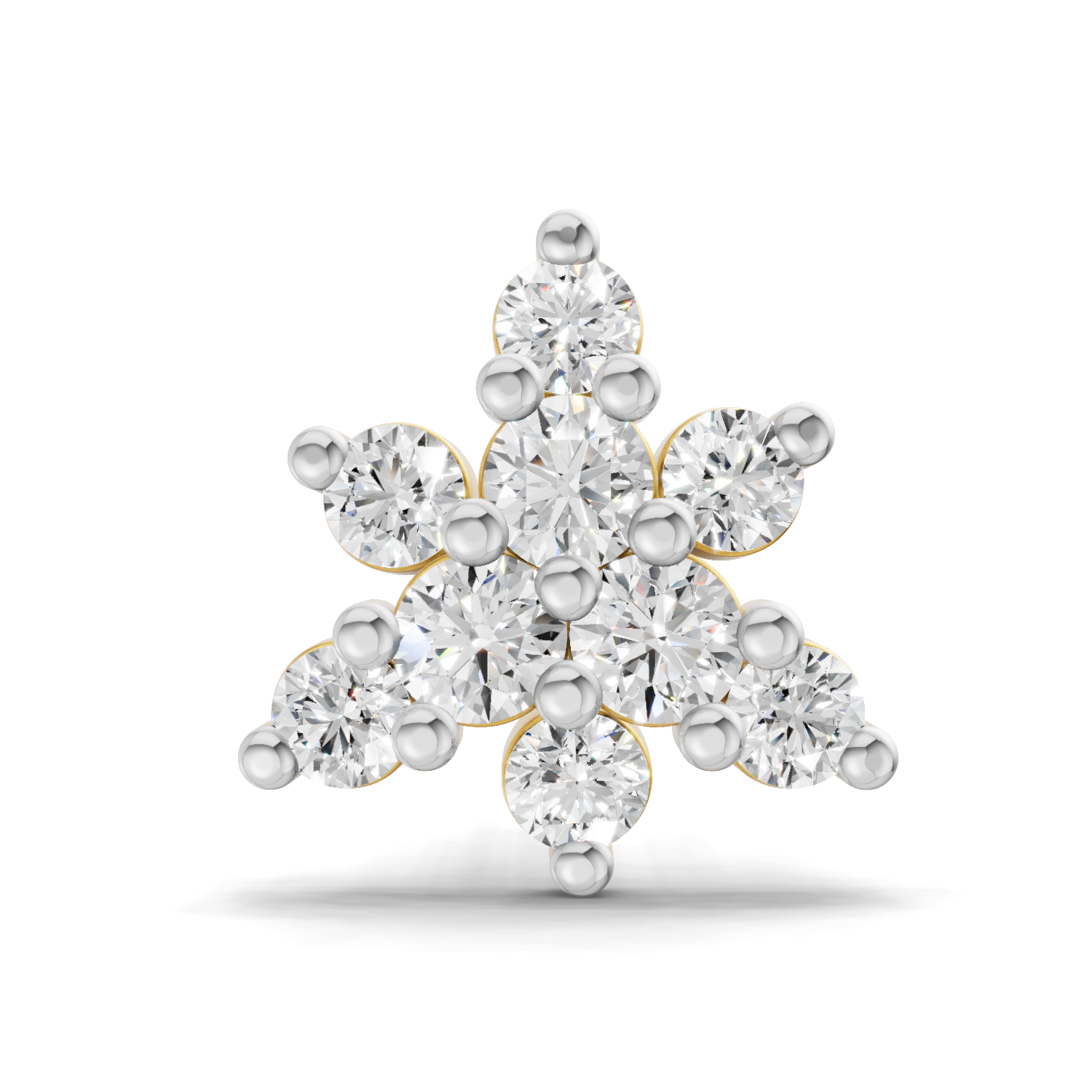 0.17 Carat Twinkle Diamond Nose Pin 14K