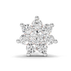 0.16 Carat Celestial Diamond Nose Pin 14K Screw - Rose Gold