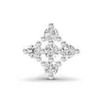 0.08 Carat Kite Cluster Labret Nosepin 14K