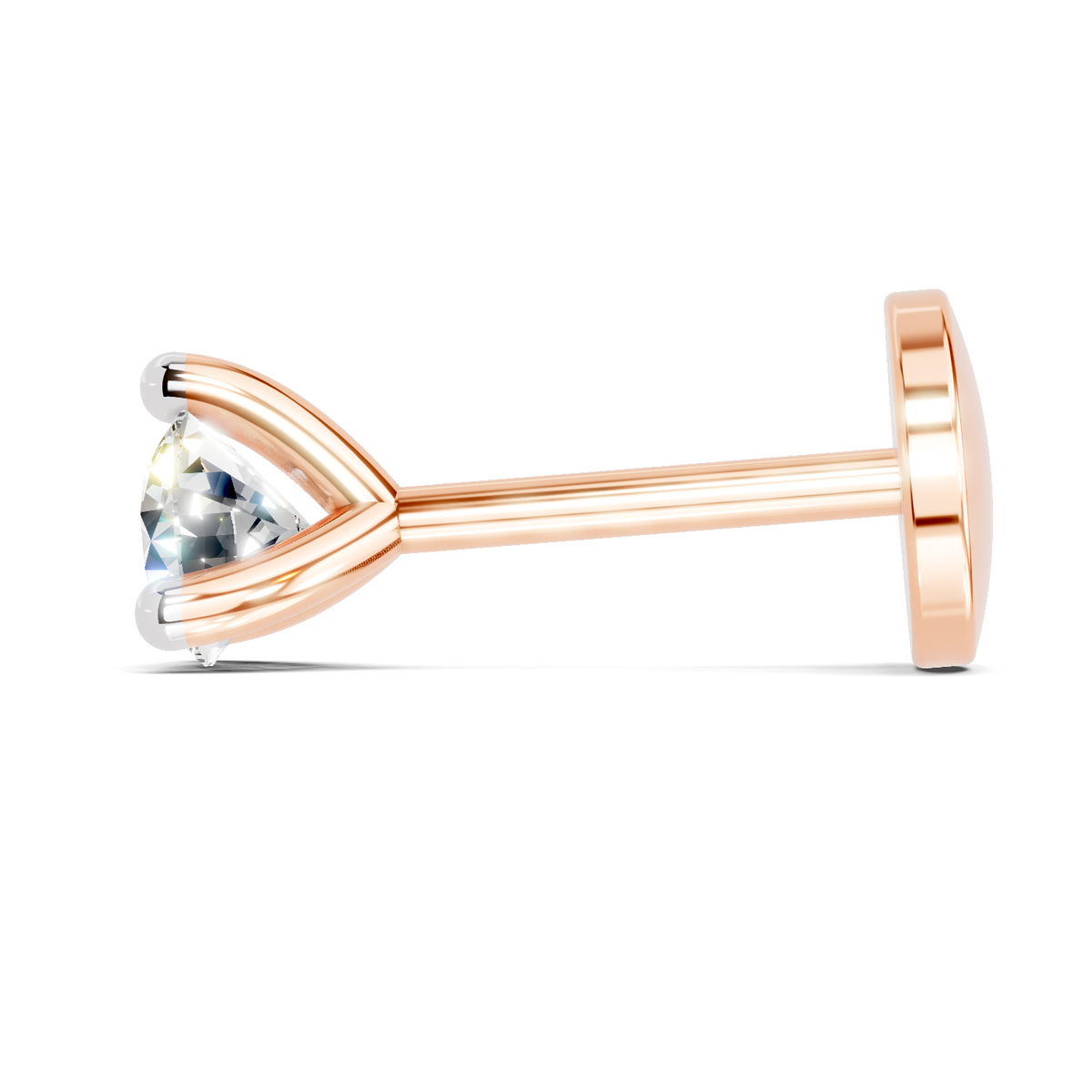 Brilliant Solitaire Diamond Nose Pin