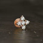 Pristine Diamond Nose Pin